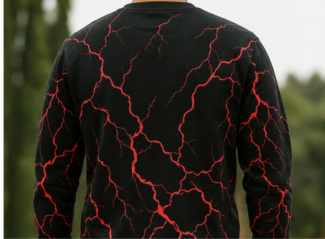330 GSM Premium Oversized Sweatshirt – "They Call Him OG" Graphic Print | Heavyweight Cotton Fleece