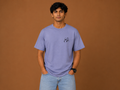 Ride Together Premium 240 GSM Oversized Graphic T-Shirt – Lavender | Heavyweight Cotton Streetwear